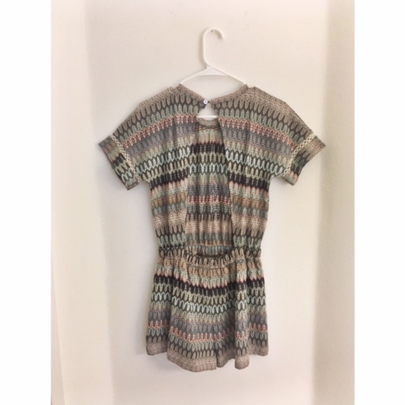 Muted Topshop Romper With Open Back - Picture 2 of 3